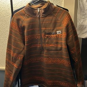 North Face retro half zip